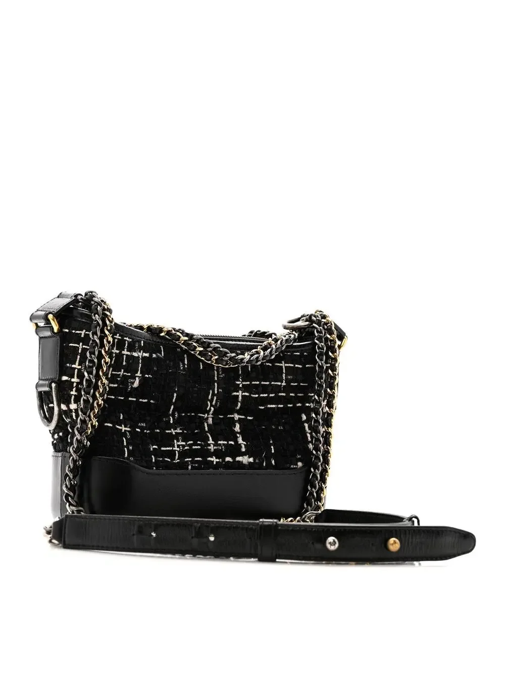 Chanel Tweed Calfskin Small Gabrielle #323587C19B